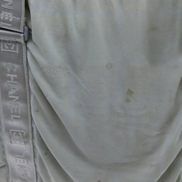 CHANEL Sports Line Tote Bag Canvas Gray CC - Picture 3 of 16